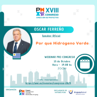 Webinar  Pre-Congreso: Por qué hidrogeno verde