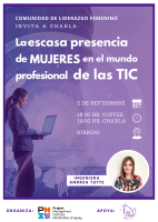 La escasa presencia de mujeres en el mundo profesional de las TIC 